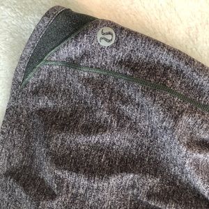 Grey lululemon hotty hot shorts
